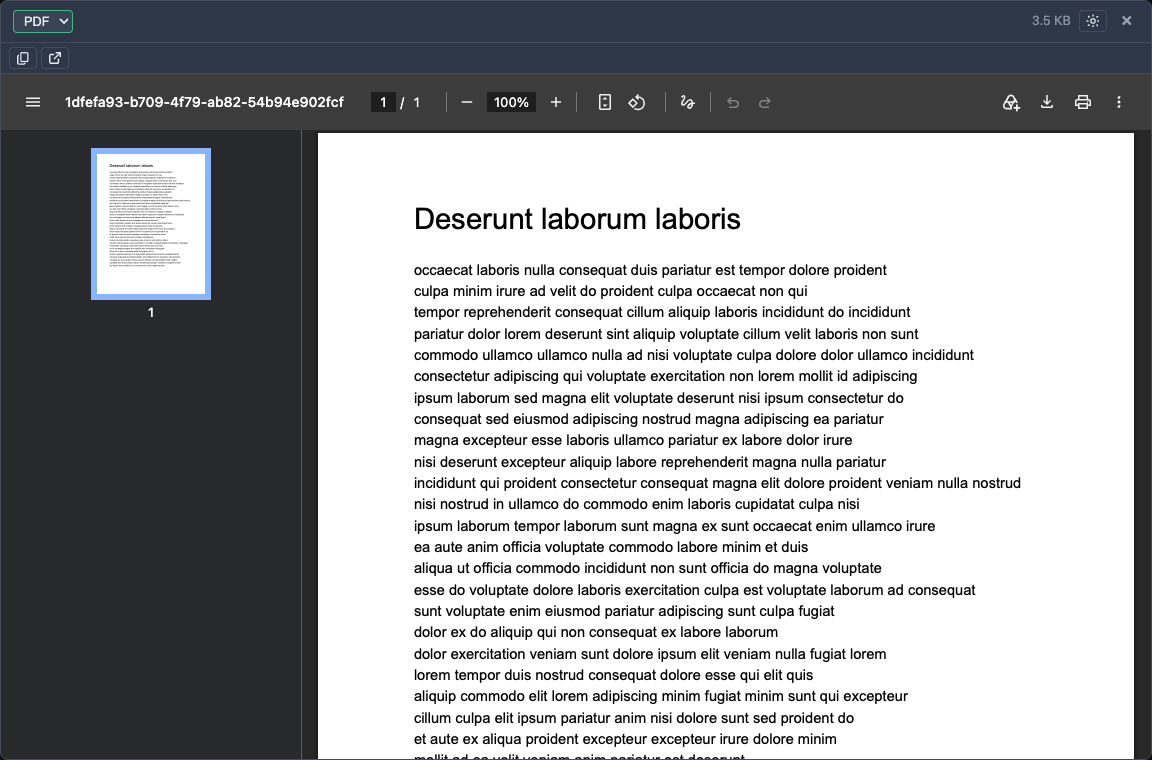 PDF viewer